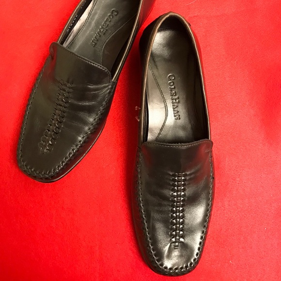 Cole Haan Shoes - Cole Haan Black Leather Loafers, 7.5M
